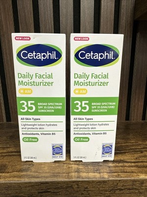 Cetaphil Facial Daily Use Moisturizer - 3oz. - SPF 35 - Morning