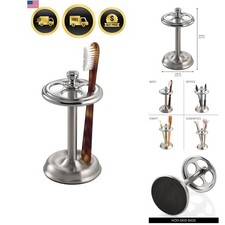 Toothbrush Holder Organizer Bathroom Four Compartments Stand Storage