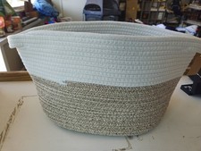 cotton rope woven storage baskets