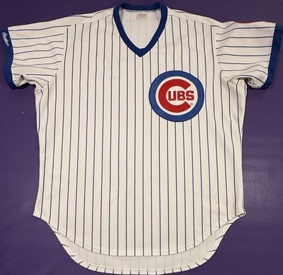 Authentic Chicago Cubs Vintage 80s On Field Pro Cut Pullover