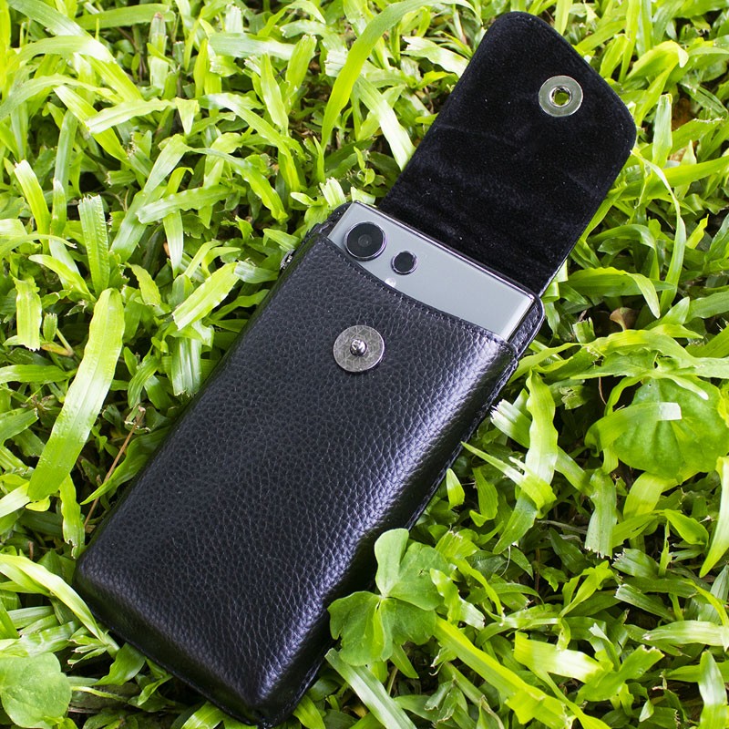 Leather Cell Phone Belt Holster for iPhone 17 Pro Max Universal Smartphone Pouch — image 19