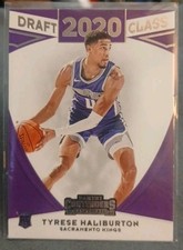 2020-21 Panini Contenders Draft Class Tyrese Halliburton #21 scegli nel 2020 Draft