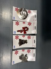 New Gloria Duchin 2017 NIB Ornaments, Set Of 4