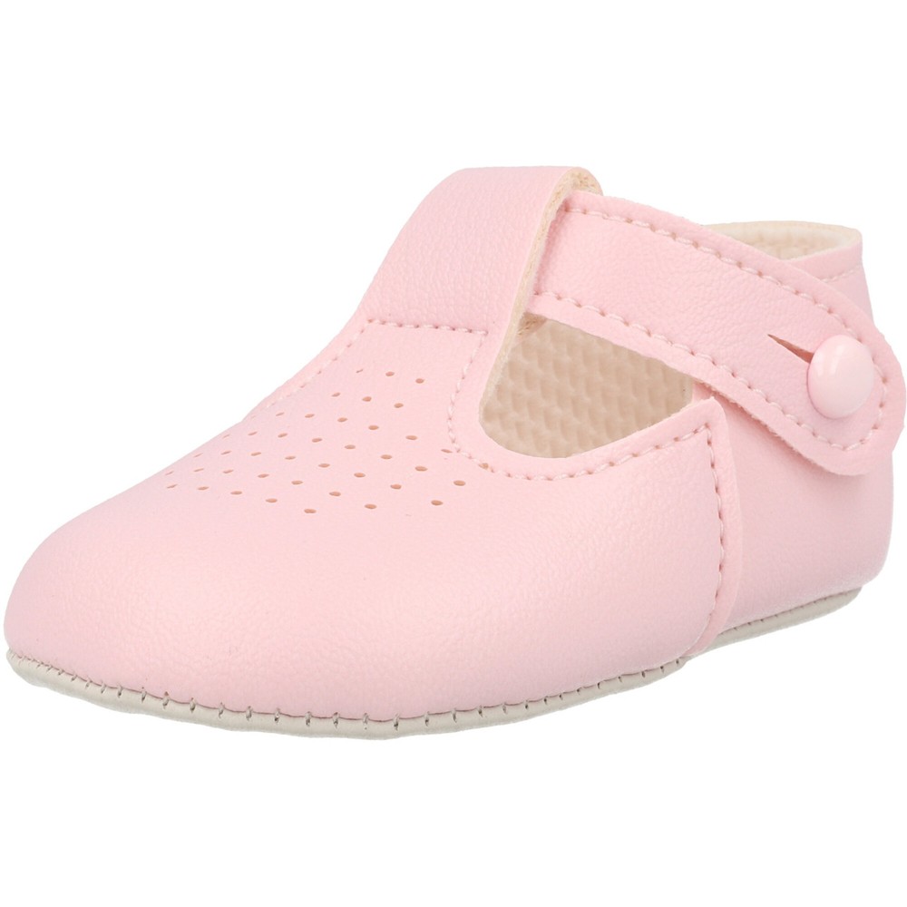 Baby Girl T-bar Soft Faux Leather