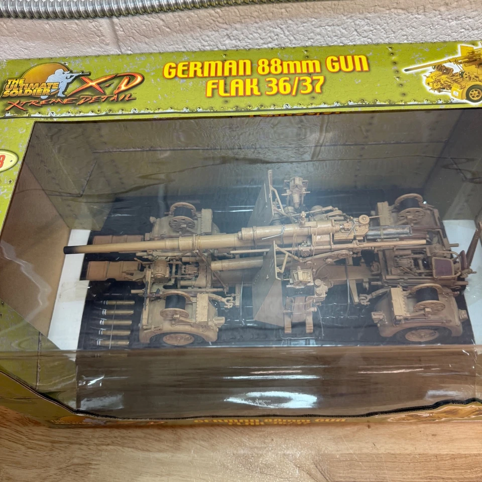The Ultimate Soldier 32X WW2 German 88MM Flak 36/37 Gun 1:32 Die-Cast Gun - Image 4 of 4