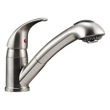 DURA FAUCET DF-NMK852-SN RV KITCHEN FAUCET NICKEL