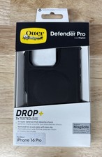 OtterBox Defender Pro Series MagSafe Case For Apple iPhone 16 Pro, Black