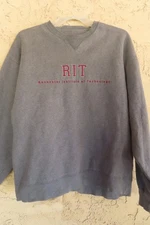 Rochester Institute of Technology RIT Gear For Sports Sweatshirt sz L