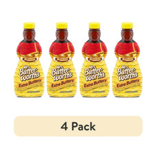  4 pack Mrs. Butterworth's Extra Buttery Pancake Syrup, 24 fl. oz.