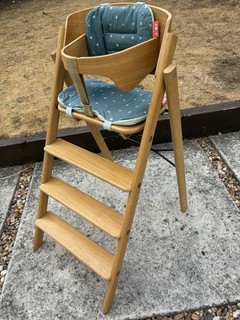 Kaos Klapp Folding Wooden High Chair