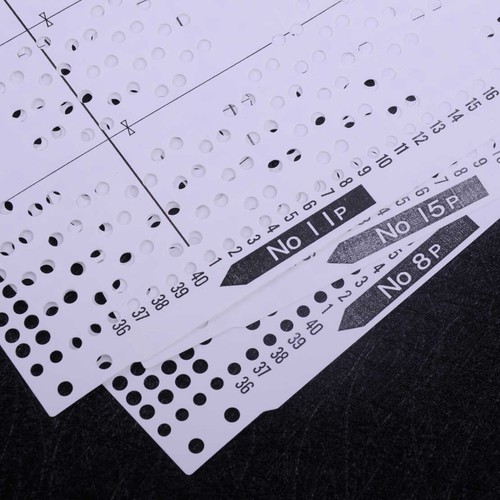 15pcs Pre Punched Card Kit Fit for Brother KH260 Knitting Needlework Machine zb - Afbeelding 4 van 5