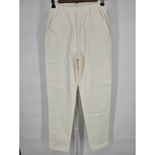 Vintage 1990s American Sweetheart Womens Sz S Pull On High Waist Pants White