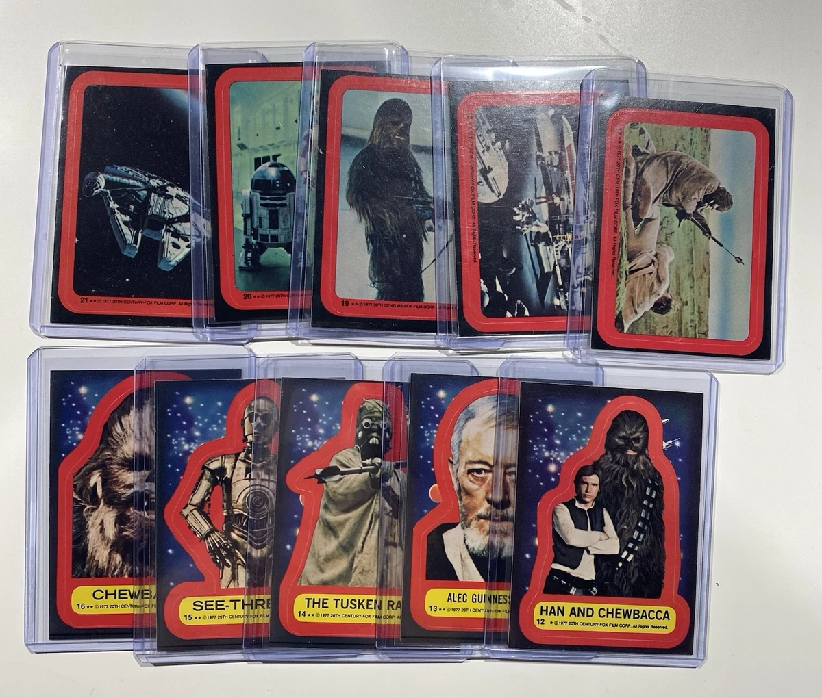 Star Wars Action Star Wars 2 (Red) Trading Card Sets for sale | eBay