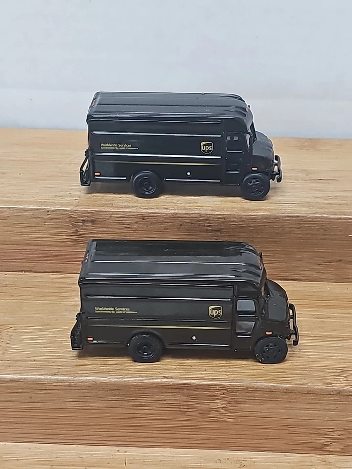 2 Norscot  UPS P80 Delivery Truck Diecast Model #58008 HO SCALE 1/87  - Image 2 of 4