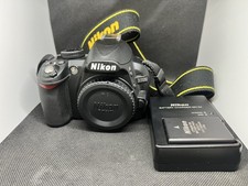 Nikon D3100 14.2MP Digital SLR Camera Body ShutterCount 7535 A charger