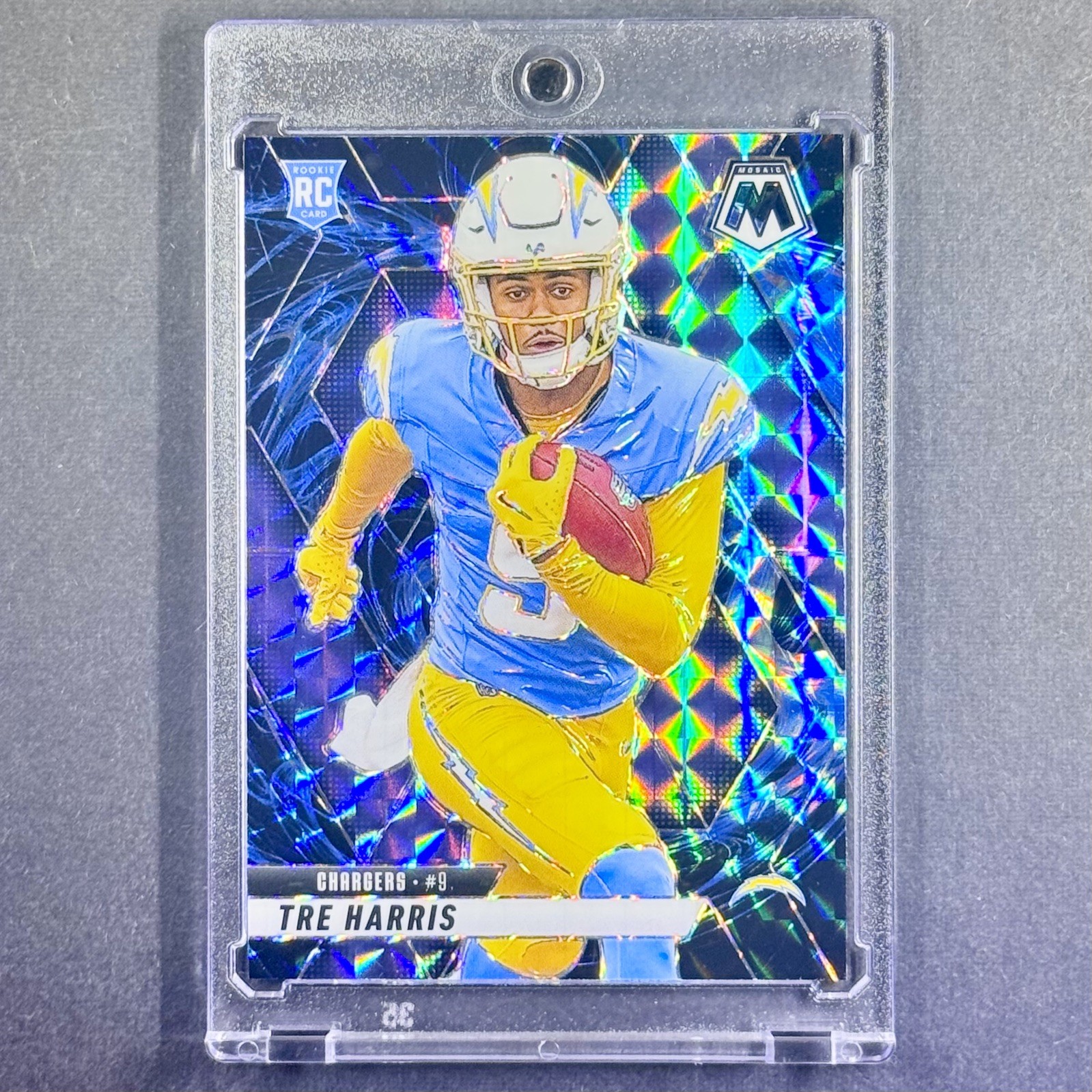 ROOKIE TRE HARRIS 2025 PANINI MOSAIC #326 GENESIS PRIZM (RC) SSP RARE