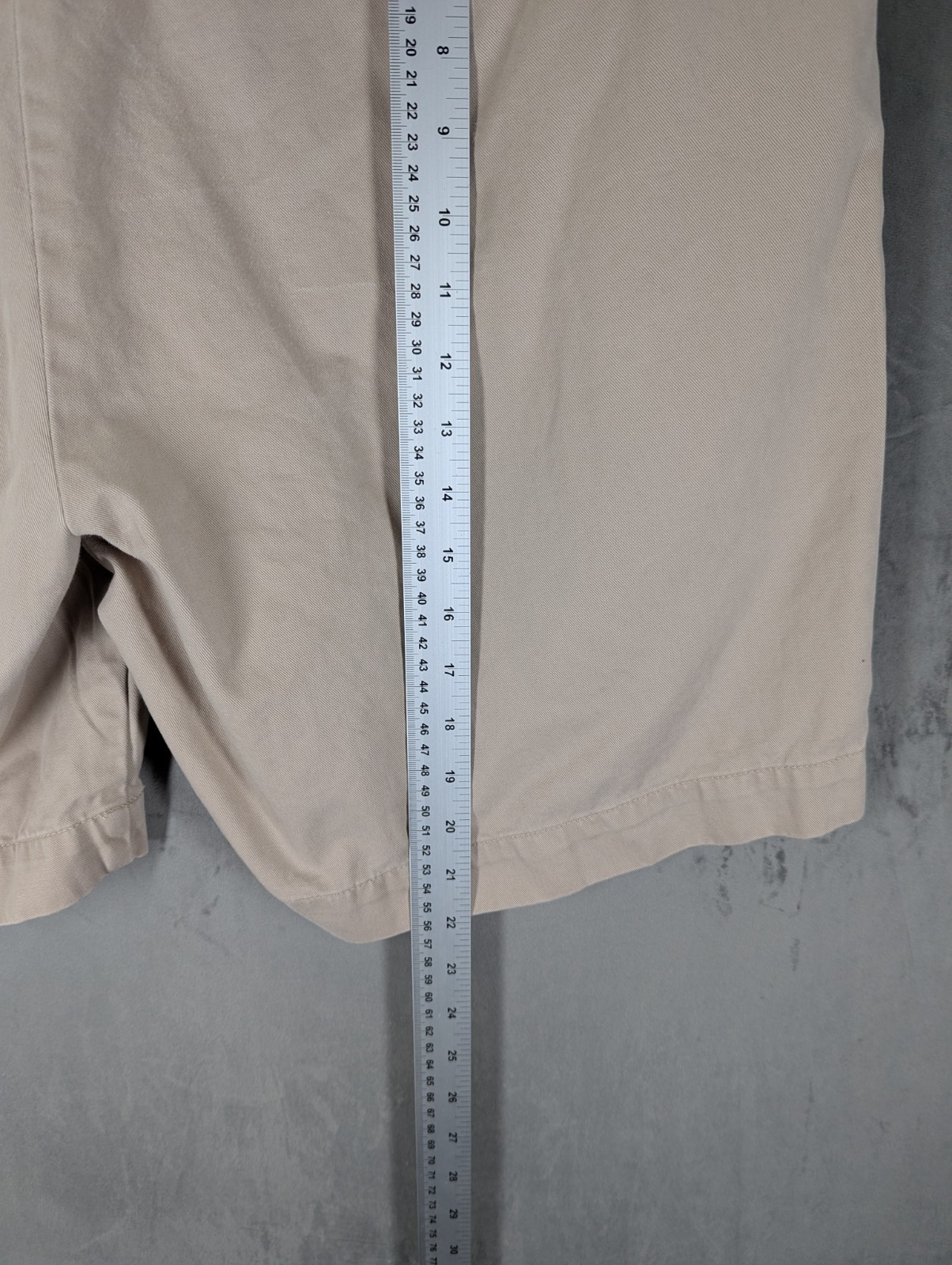 Polo Ralph Lauren Chino Philip Shorts Men's Size 38 100% Cotton Y2K Slash Pocket image 4