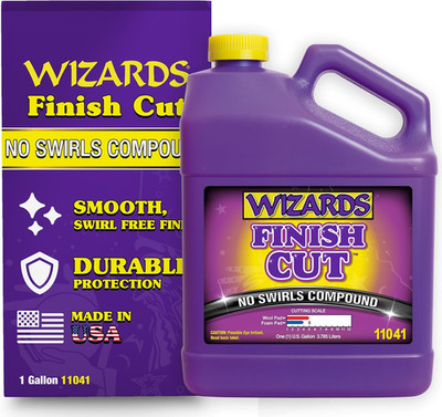 Finish Cut Compound - Levels Scratches and Brightens Dull Finishes with Smooth S