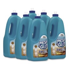 Lysol 74297CT Triple Action 64 oz Floor Shine Cleaner 6/CT - Fresh Citrus New