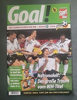 GOAL Sammelalbum WM 2006 Deutschland DUPLO HANUTA Sport Bild komplett