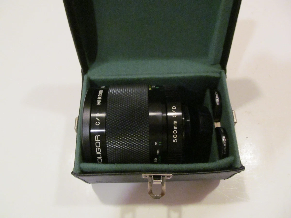 Soligor ズームレンズ 450mm 1:8本体とケース付き Soligor ズーム