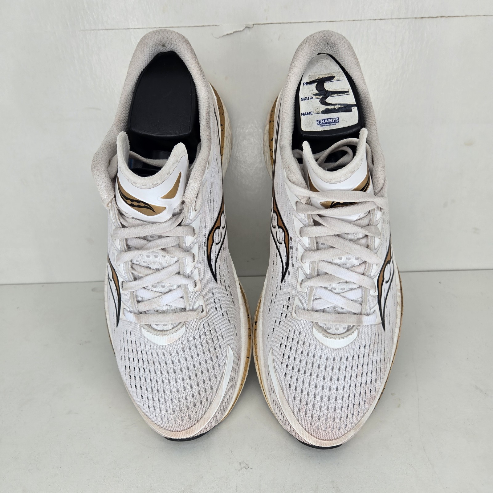 Saucony Endorphin Speed 3 Womens Size 8.5 White Gold Athletic Shoes Sneakers thumbnail 2