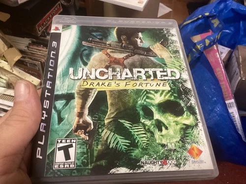 Uncharted: Drake’s Fortune (Sony Playstation 3, 2007) PS3 Complete With Manual