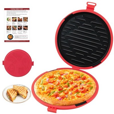 9.5Inch Microwave Sandwich Maker, Microwave Grilled Cheese Maker, Microwave P...
