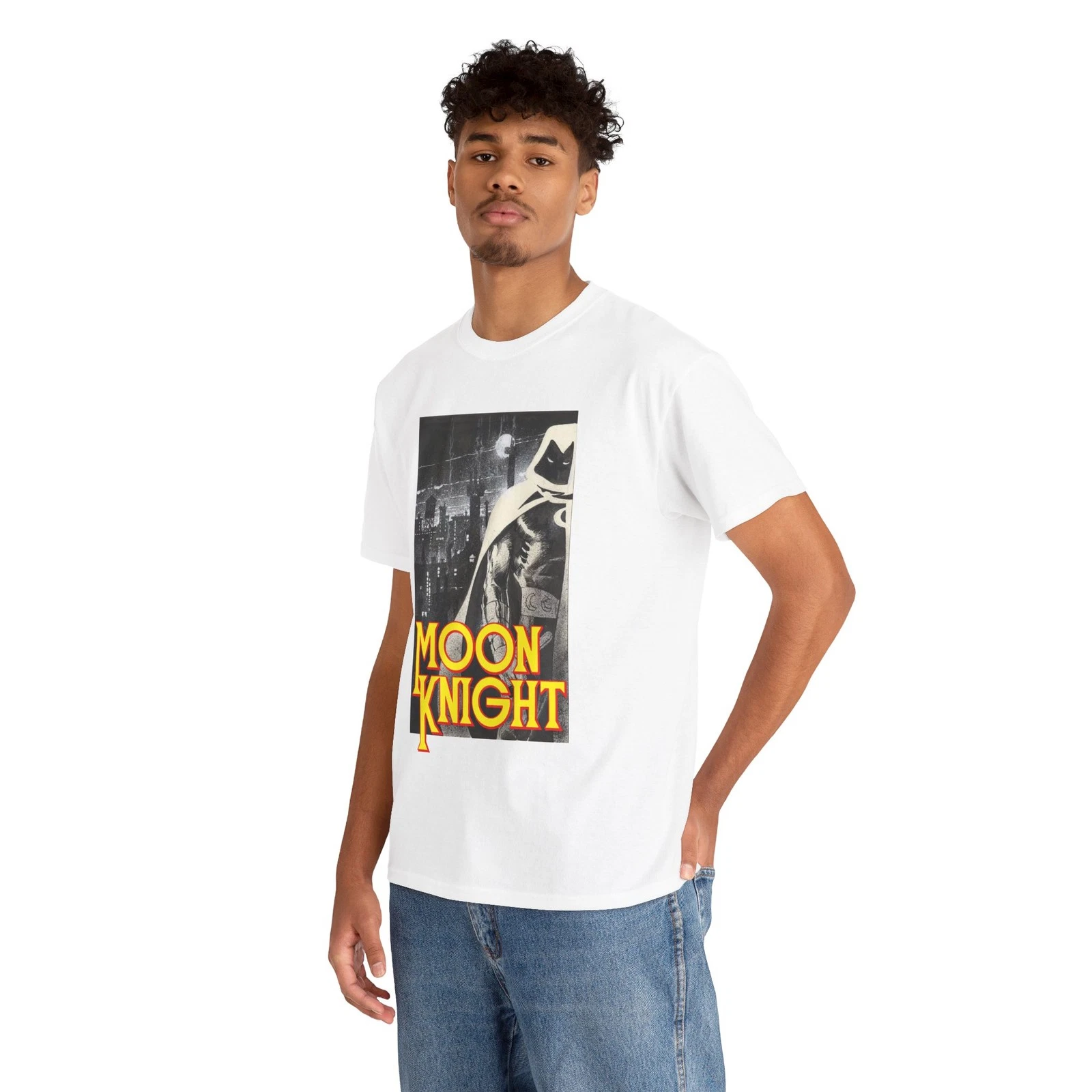 Moon Knight T-Shirt - Bill Sienkiewicz Art - Marvel Comics 1980s