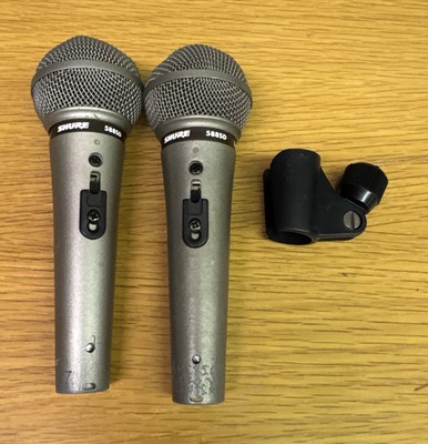 Shure 588SD Unisphere B Dynamic Microphone Pair | eBay