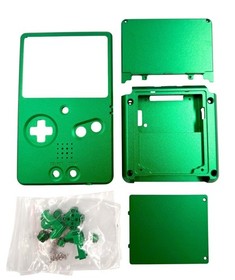 Unhinged Metal GBA SP Housing Boxy Style for Nintendo GameBoy Advance SP Pixel
