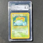Pokémon Venusaur Holo Base Set 2 18/130 100 HP 60 Attack 2000 CGC 8.5 Card