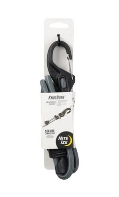 KnotBone Adjustable Bungee, Nite Ize, 10''-48'', 1 Pack New