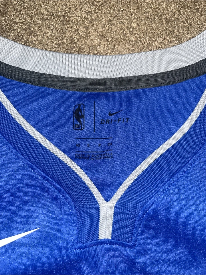 Nike Dallas Mavericks #1 Dennis Smith Jr NBA Swingman Jersey Mens Small Size 40 - Image 3 of 4