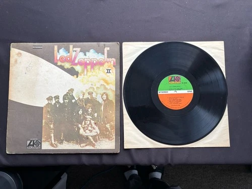 LED ZEPPELIN II 1969 Atlantic Vinyl SD 8236 (ST-A-691671 CP) Tested Great