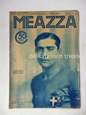 FOOTBALL Giuseppe MEAZZA magazine COSMOS Gloriosa 1933 Inter Ambrosiana