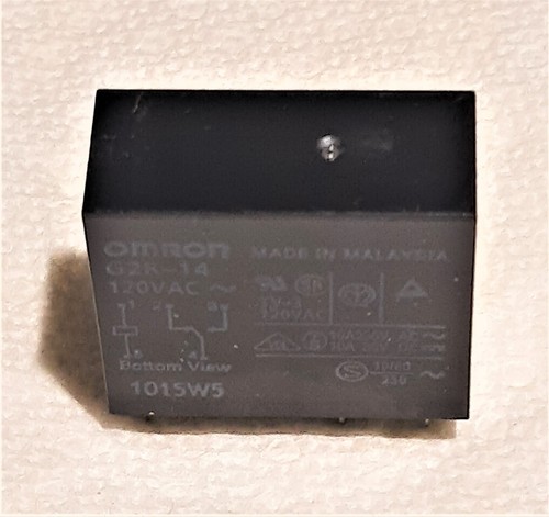 Omron Power Relays G2R-14-AC120 General Purpose SPDT 10A 120VAC PCB Mount pins - Picture 3 of 4