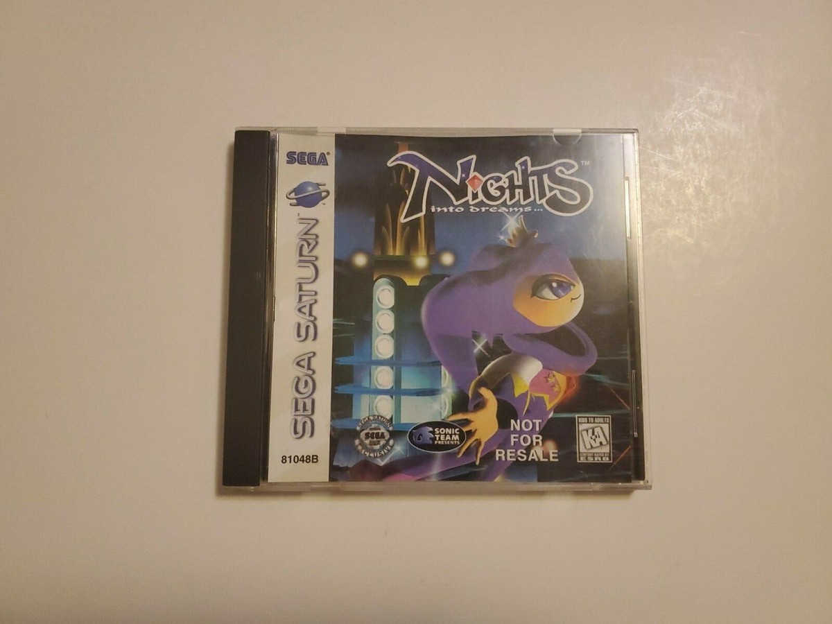 Nights Into Dreams Not For Resale NFR (Sega Saturn, 1996
