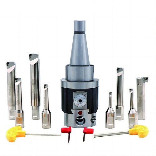 CNC NBH2084 Fine-tune Fine Boring Head Kit Precision BT/NT/SK/R8 SBJ Bored Bar - Picture 33 of 34