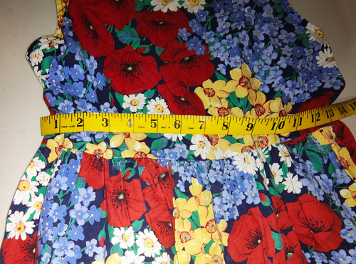 Girls Bonnie Jean Flowered Jumper Size 12? - Picture 5 of 10