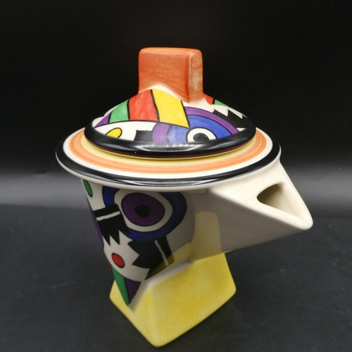 Chelsea Works Burslem Moorland Teapot Lightning Rainbow Excellent Unused Tea Pot - Picture 3 of 7