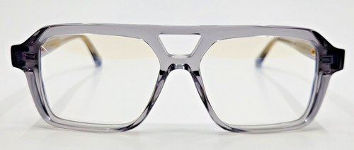 Unique Design Milano Model FRAME 20 Color 31 Crystal Acetate Eyeglasses NIB - Picture 4 of 5