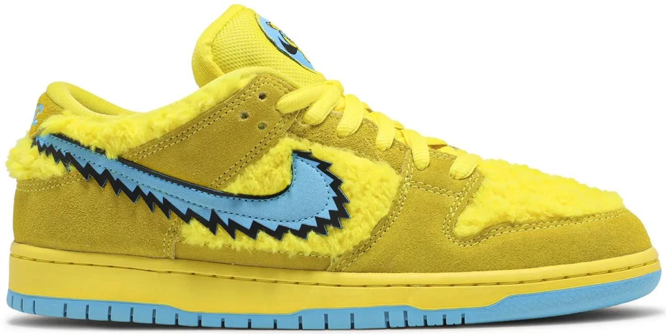 Nike Dunk Low SB x Grateful Dead Yellow Bear