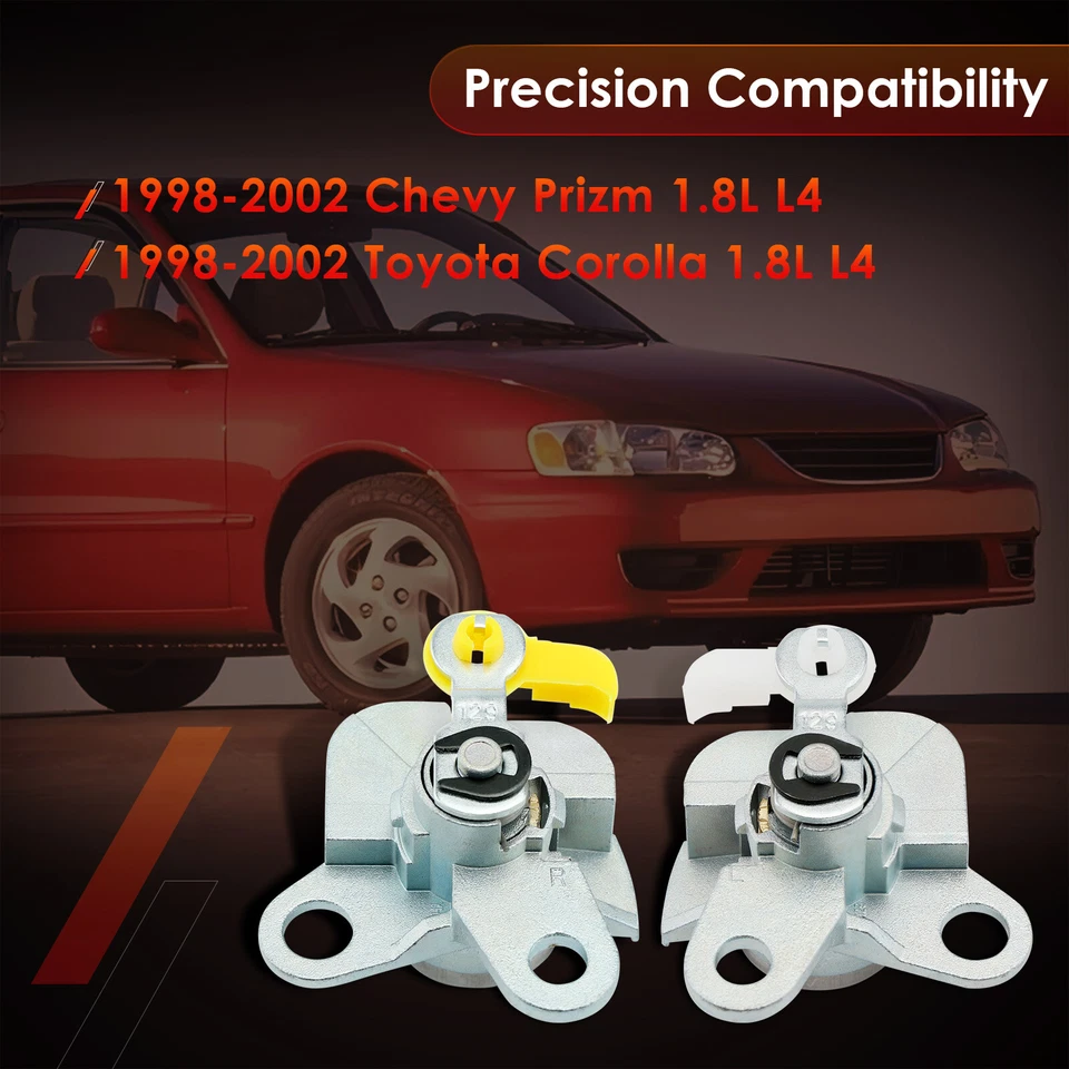 Interruptor de cilindro de bloqueo de puerta con llaves para Chevy Prizm Toyota Corolla 1998-02 1,8 L L L4 Foto 3 de 4