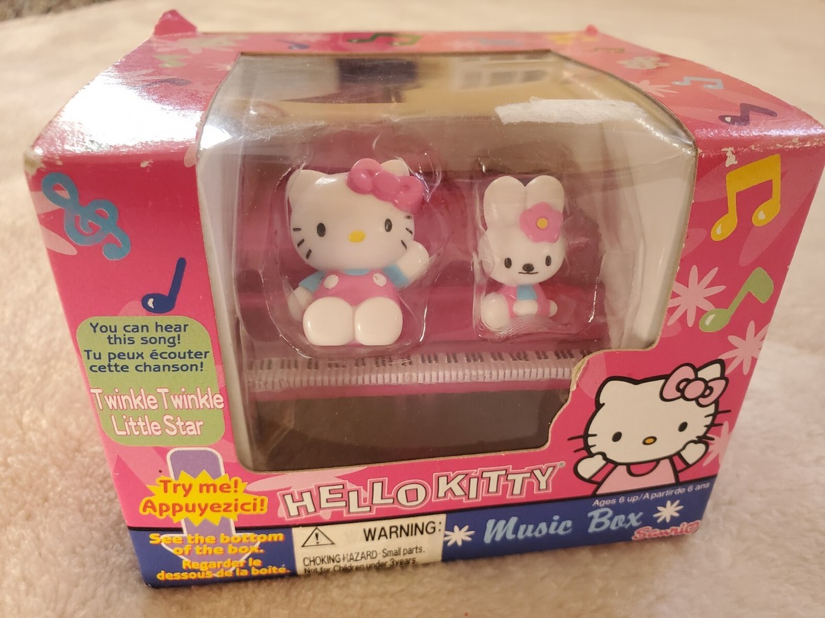 Vtg Hello Kitty Grand Piano Music Box Player 2001 SEALED READ | eBay