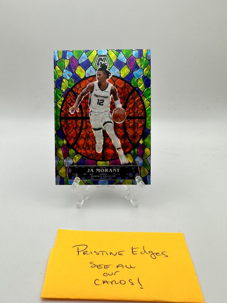 JA MORANT Stained Glass RARE 2020-21 Panini Mosaic SP Mosaic Prizm