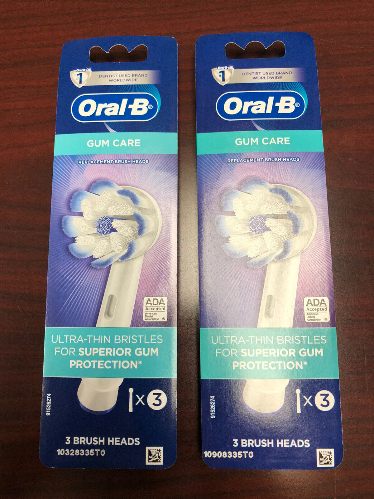 Genuine ORAL B GUM CARE Replacement heads New P count 6 in total store service