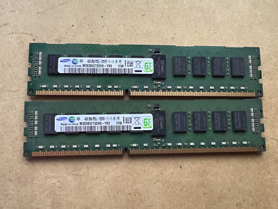 1 x SAMSUNG M393B5273DH0-CK0 - 4GB 2RX8 PC3-12800R-11-11-B1-D3 RAM