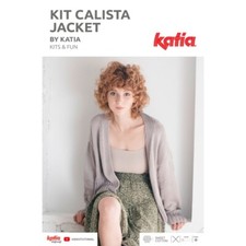 KATIA - KIT CALISTA - Strickjacke - Strickanleitung 