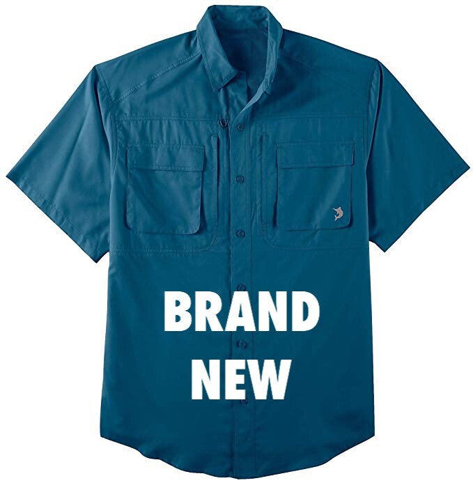Chemise Reel Legends UPF 50 Manches Longues Occasion Chemise De Pêche Reel Legends Manches Longues - Taille M - UPF 50, Séchage Rapide - Jamais Portée Aquarium 60 L